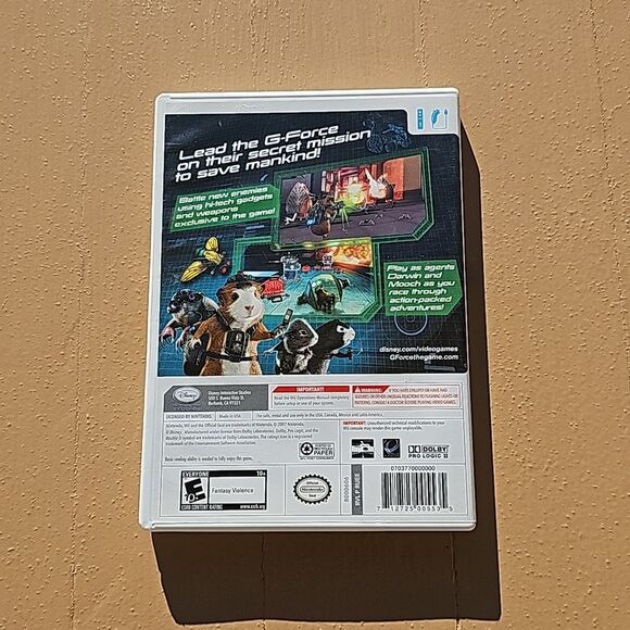 G-Force - Nintendo Wii Rated E for Everyone! - Picture 3 of 3